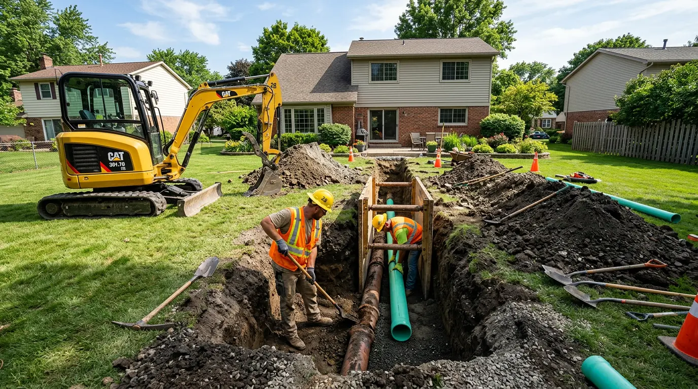 Sewer Line Repair in Dunbar, PA